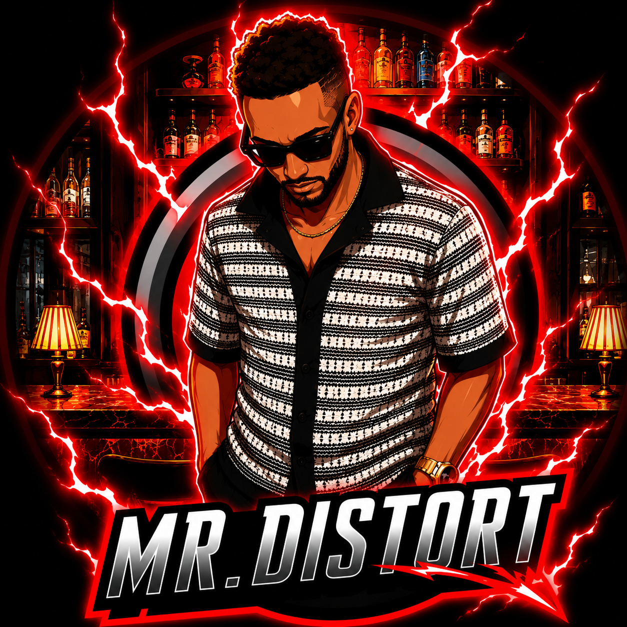 MR. DISTORT logo